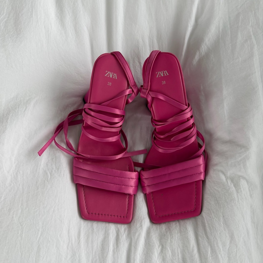 Zara Wrap Heels